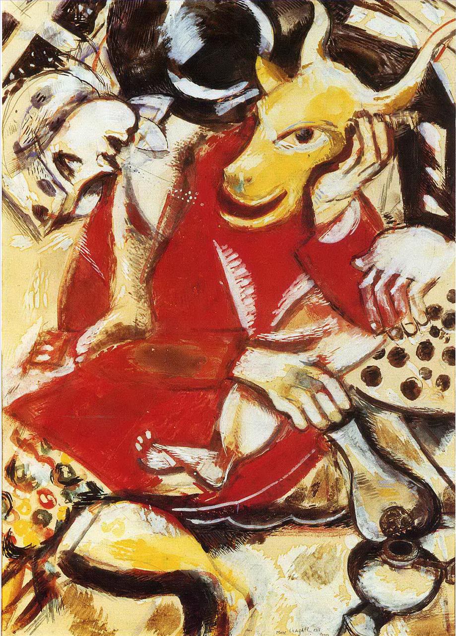 An meinen verlobten Zeitgenossen Marc Chagall Ölgemälde